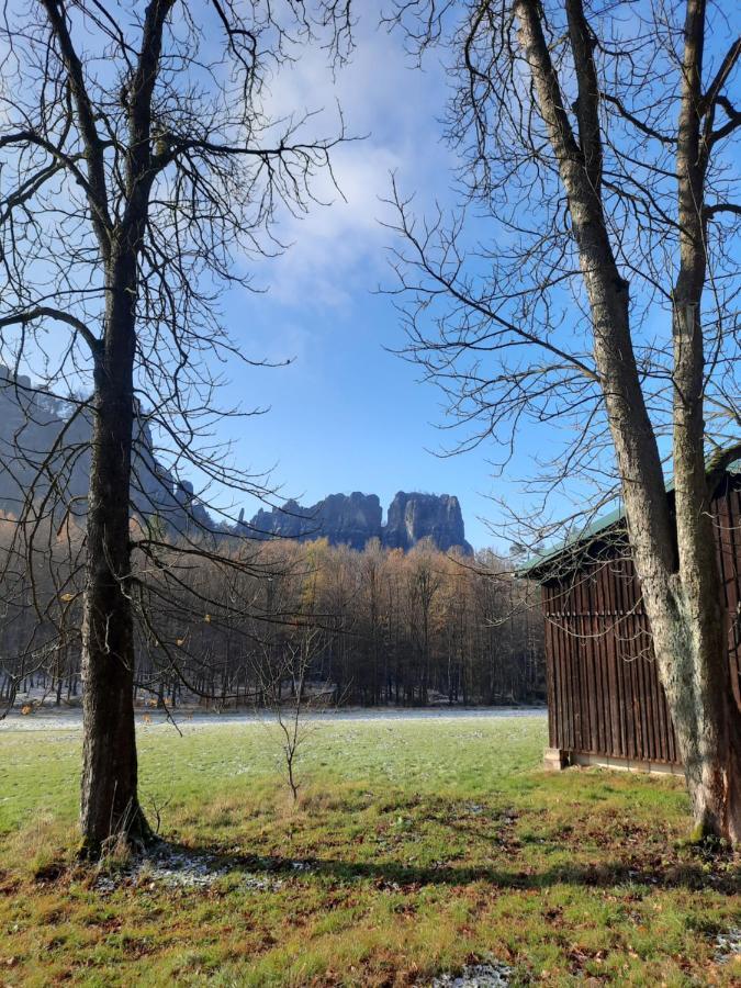 Appartamento Urlaub Im Friseursalon Sebnitz Esterno foto